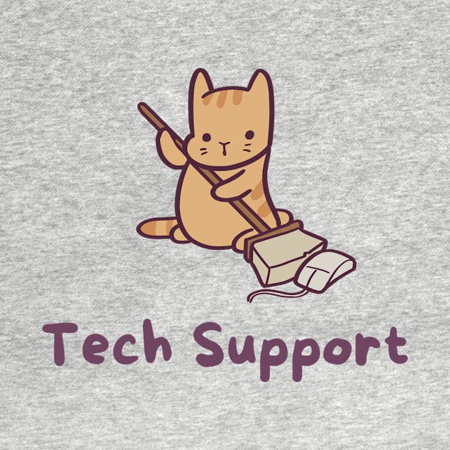 Tech Support Cat by ThumboArtBumbo